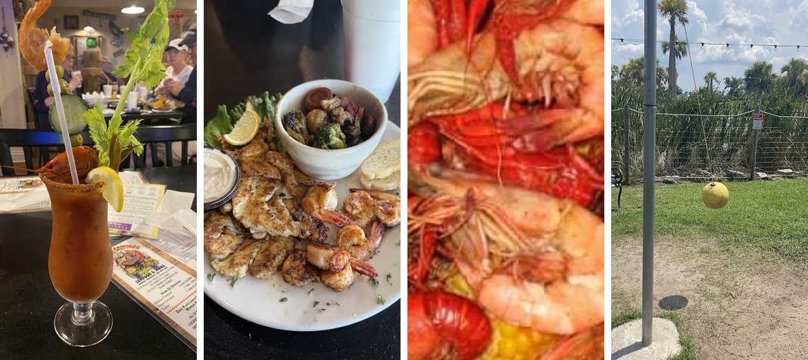 Cajun Critters Menu